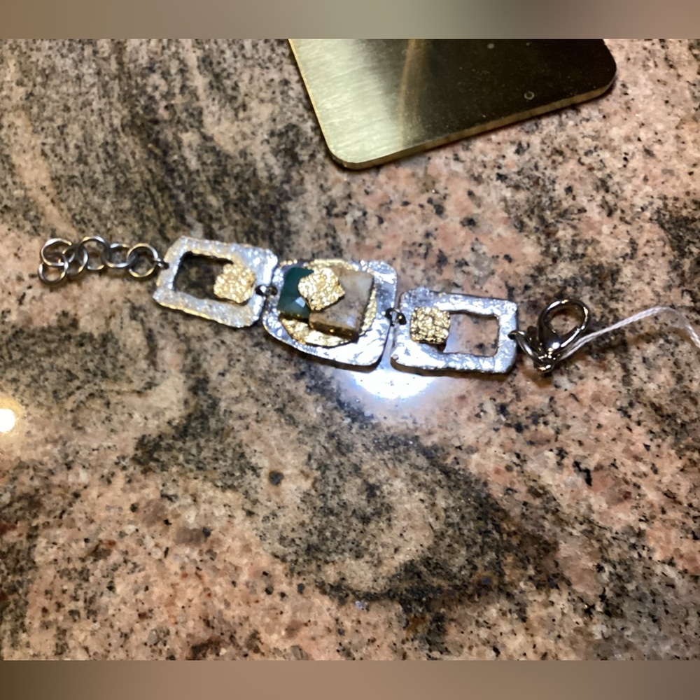 NWT Jan Jensen silver bracelet
